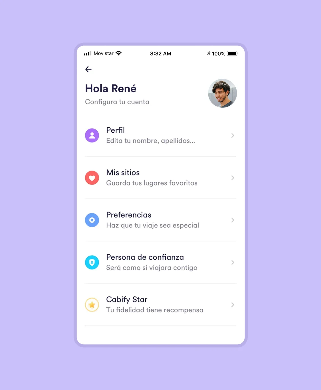 Cabify rider app