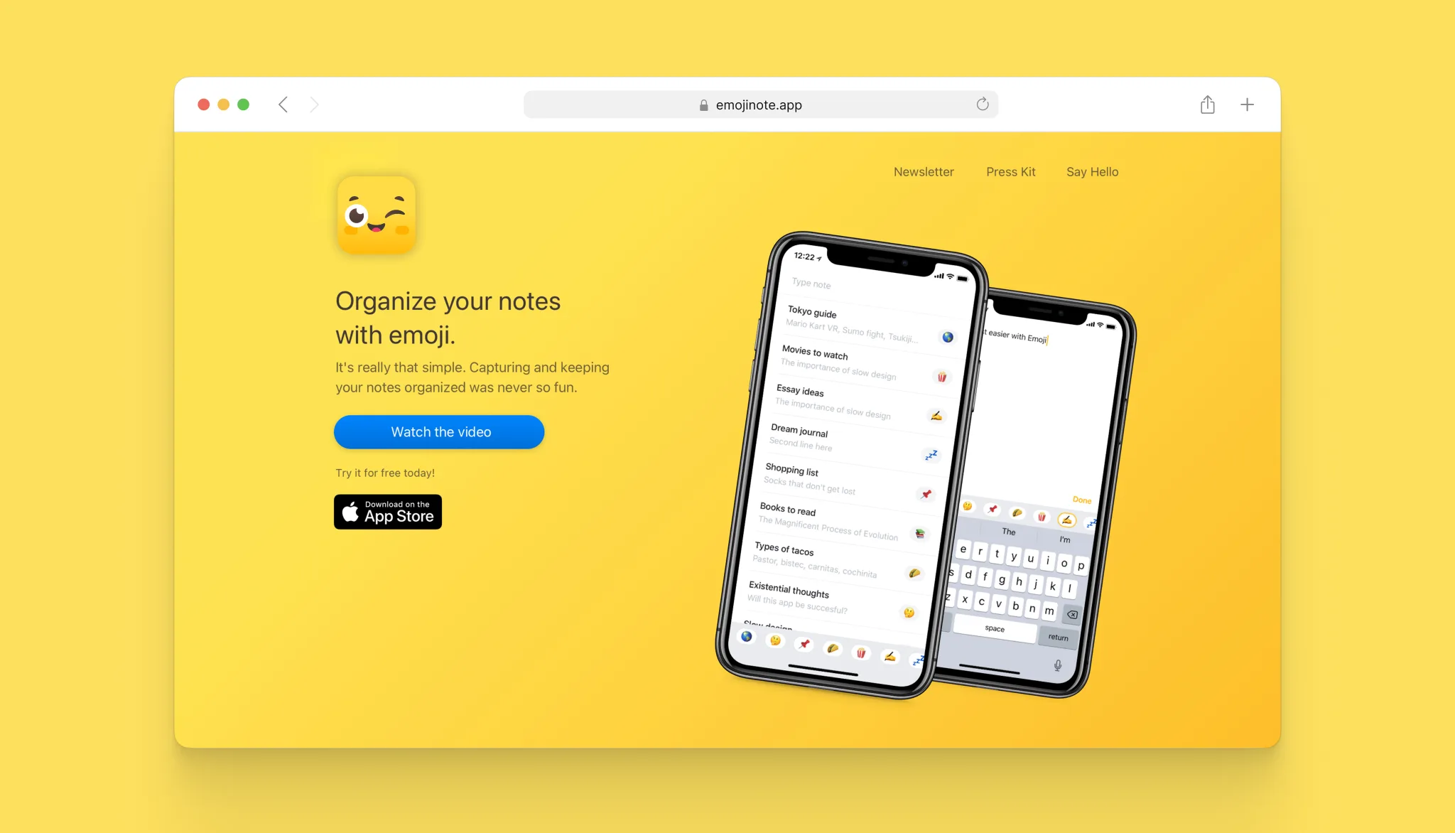 Emojinote